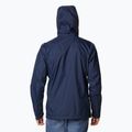 Columbia Pouring Adventure men's rain jacket collegiate navy 3