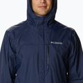 Columbia Pouring Adventure men's rain jacket collegiate navy 6