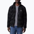 Columbia men's Winter Pass Print Fleece sweatshirt black 1866565 3