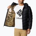 Men's Columbia Labyrinth Loop Hooded down jacket black 4