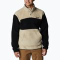 Columbia Rugged Ridge Sherpa 1/2 men's fleece sweatshirt beige and black 1952393