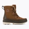 Women's trekking boots Sorel Torino II Wp Waxed Canvas velvet tan/olive green 3