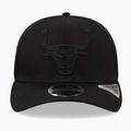 New Era Tonal Black 9Fifty Stretch Snap Chicago Bulls cap black 3