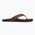 REEF Newport men's brown and black flip flops CI3754 2