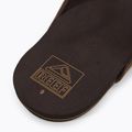 REEF Newport men's brown and black flip flops CI3754 8