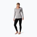 Women's thermal base layer sweatshirt Smartwool Merino 150 Baselayer Boxed light gray heather 5