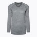 Women's thermal base layer sweatshirt Smartwool Merino 150 Baselayer Boxed light gray heather