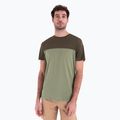 Men's Icebreaker Merino Cool-Lite Sphere III SS Tee Colour Block lichen/loden trekking t-shirt