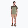 Men's Icebreaker Merino Cool-Lite Sphere III SS Tee Colour Block lichen/loden trekking t-shirt 2