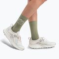 Icebreaker women's trekking socks Life Fine Gauge Crew IB Logo Reflections lichen/snow 2