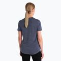 Icebreaker women's trekking t-shirt Merino 125 Cool-Lite Sphere III SS Tee midnight navy heather 3