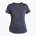 Icebreaker women's trekking t-shirt Merino 125 Cool-Lite Sphere III SS Tee midnight navy heather 6
