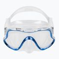 Mares Pure Vision clear blue snorkelling mask 411217 2