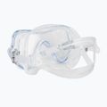 Mares Pure Vision clear blue snorkelling mask 411217 4