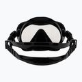 Mares Vento black/black snorkelling mask 4