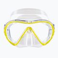 Mares Vento yellow/clear snorkelling mask 2