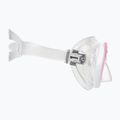 Mares Pirate children's diving mask clear pink 411321 3