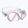 Mares Pirate children's diving mask clear pink 411321 6