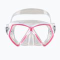 Mares Pirate children's diving mask clear pink 411321 7