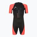 Men's triathlon wetsuit HEAD SwimRun Multi Shorty 2.5 black/orange 2