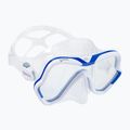 Mares One Vision clear blue diving mask 411046