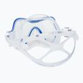 Mares One Vision clear blue diving mask 411046 4