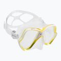 Mares X-Vision diving mask clear yellow 411053