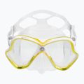 Mares X-Vision diving mask clear yellow 411053 2