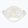 Mares X-Vision diving mask clear yellow 411053 5