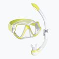 Mares Combo Wahoo Neon yellow/white/clear snorkel kit 411779BB