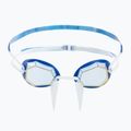 Zoggs Diamond Titanium blue/white/mirror gold swimming goggles 2