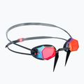 Zoggs Diamond Titanium grey/black/mirror red swimming goggles 461090