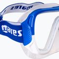 Mares Combo Keewee blue/white/clear snorkel kit 4