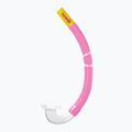 Mares Combo Jelly pink/yellow/clear children's snorkel kit 3