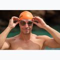 Zoggs Predator Polarized Ultra grey/ orange/ polarized copper swimming goggles 2