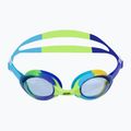Zoggs Bondi blue/lime/tint blue children's swimming goggles 2
