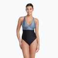 Women's one-piece swimsuit Zoggs Seamarine Panel Crossback 3