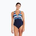 Women's one-piece swimsuit Zoggs Seamarine Panel Crossback 3
