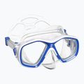 Children's snorkelling set Mares Tapu Jr blue/white/clear 2