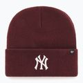 47 Brand MLB New York Yankees Haymaker winter beanie dark maroon