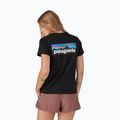 Women's Patagonia P-6 Logo Responsibili-Tee black 2