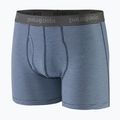 Patagonia men's Essential Boxer Briefs 3" fathom stripe/new navy