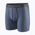 Patagonia men's Essential Boxer Briefs 6" fathom stripe/new navy