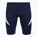 Men's swim jammers TYR Durafast Elite Curve Splice Hexa Jammer navy/white