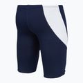 Men's swim jammers TYR Durafast Elite Curve Splice Hexa Jammer navy/white 3