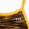 Women's one-piece swimsuit TYR Fizzy Diamondfit black and gold DFIZ_008_28 3
