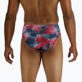 Men's TYR Starhex Racer red/multi swim briefs 5