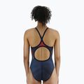 Women's one-piece swimsuit TYR Forge Diamondfit red/multi 6