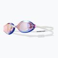 Women's swim goggles TYR Blackops 140 Ev Racing Mirrored pink/white