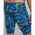 Men's swim jammers TYR Thresher Jammer Hyperblitz blue/green 2